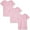 Pink, variant on Aquaguard Girls' V-Neck Fine Jersey T-Shirt (3 Pack)