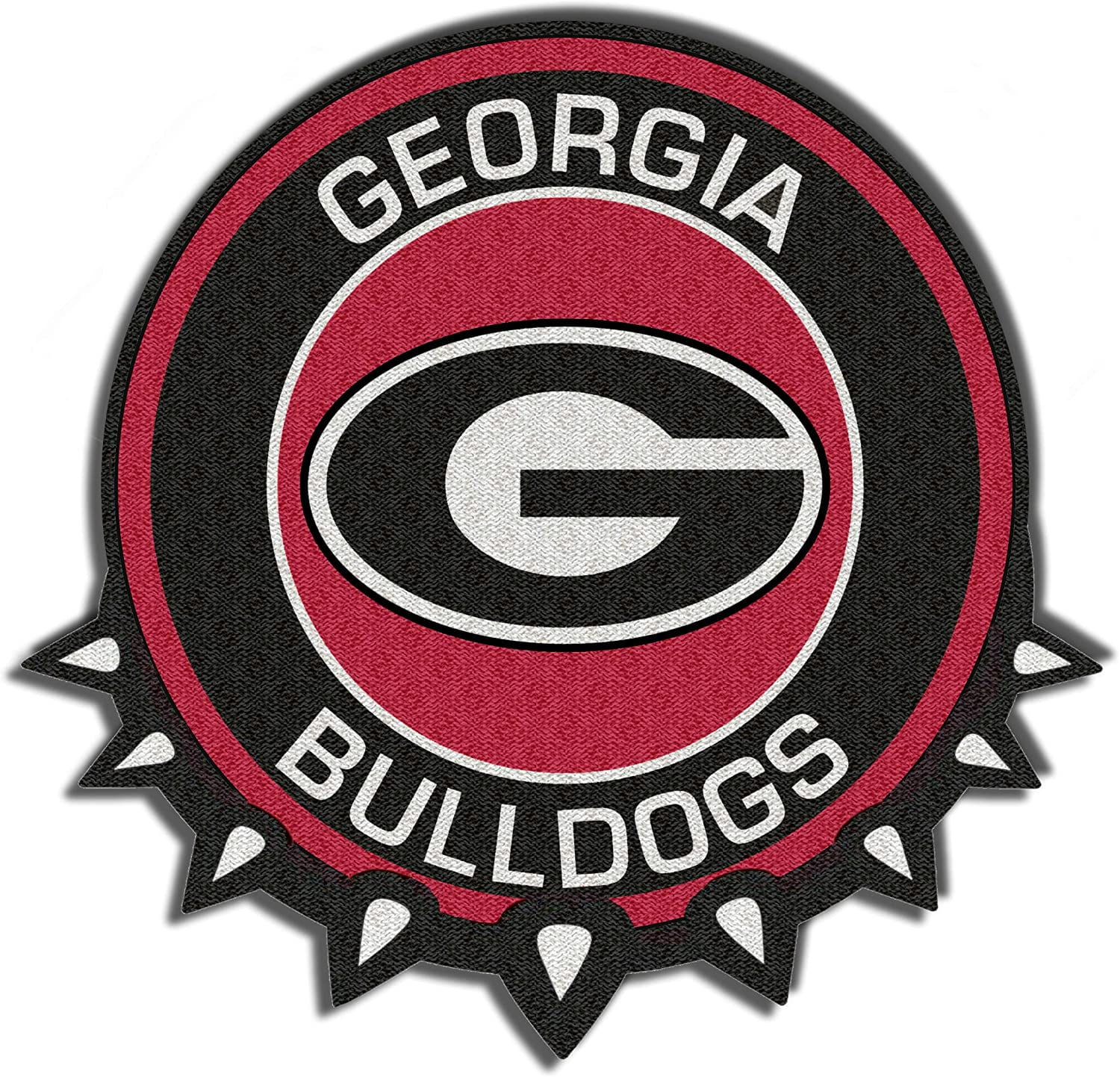 Georgia  Bulldogs   Sport  Logo   Embroidery Patch Iron and sewing on Clothes. 