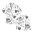 thumbnail image 4 of Xmyrz Mens Pajamas Sets Outfit Sets Halloween Lightweight Loungewear Ghost Nightwear Casual Print Pumpkin Suitable Sleepwear Pj Clothing Suits, 4 of 5