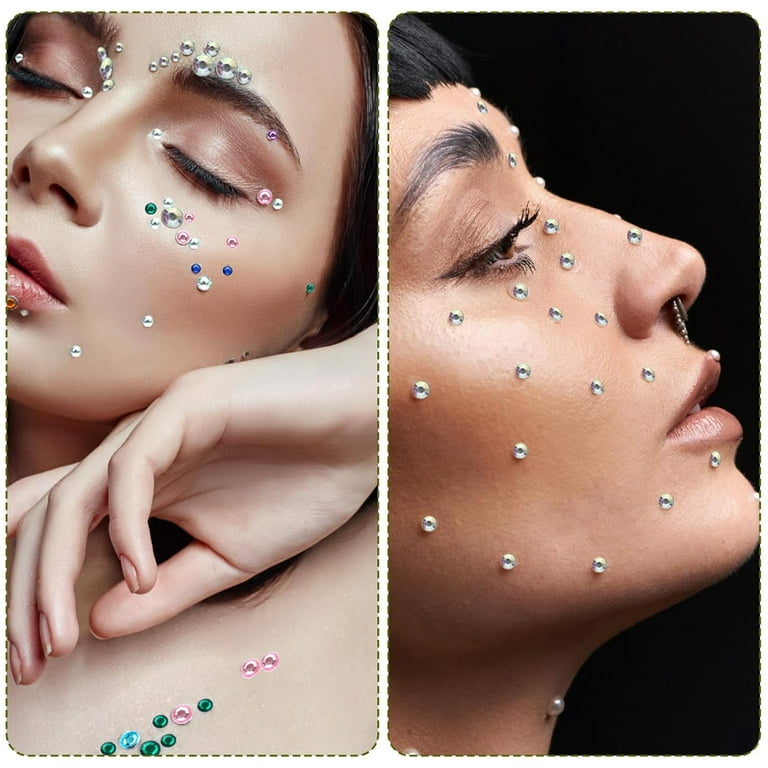 Adhesive Rhinestones Stick On Diamonds For Face Rhinestones Self