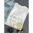thumbnail image 3 of I Just Want To Be A Cat Kitty Design Women T-Shirt, Female x-Large, 3 of 4