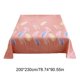thumbnail image 3 of Juego de sábanas dobles | Poliéster Densamente Tejido Engrosado | Gran 200x230cm | Ropa de cama impresa multicolor | Tejido suave y transpirable | Easy Care | Decoración del hogar en dormitorios, 3 of 6