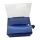 thumbnail image 1 of Caja de acrílico para donaciones, urnas, tarjetas de visita, caja de dibujo, caja de sugerencias, caja de quejas para mesa de recepción de recaudación Azul oscuro, 1 of 8