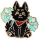 thumbnail image 1 of Women'S Brooches Pins Japanese Wind Fox Fox Mask Yokai Brooch Pin Metal Badge Trinkets Accessories Costume Props, 1 of 5