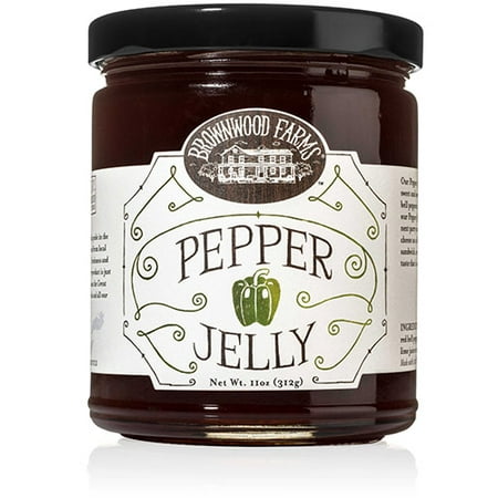 Pepper Jelly by Brownwood Farms (11 ounce) (Best Jalapeno Pepper Jelly Recipe)