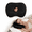 Black, variant on Pozico Standard Ear Piercing Pillow for Side Sleepers, 1 Pack Soft Checkered Ear Hole Cushion, Adjustable Support with 3.5 in Ear Hole, Washable Removable Cover, black