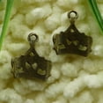 thumbnail image 2 of HOOUN 210 Pcs Bronze Plated Crown Charms 19X16MM S1293 DIY Jewelry Making, 2 of 6