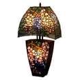 thumbnail image 1 of Bieye L10532 18-inches Wisteria Tiffany Style Stained Glass Table Lamp, 26-inch in Height, 1 of 1
