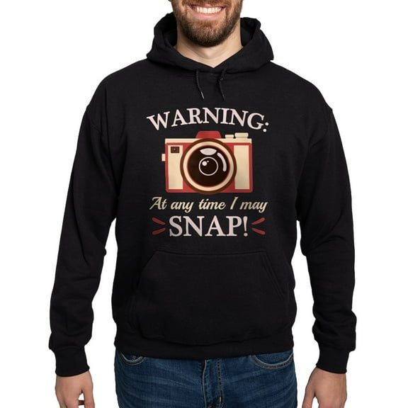 CafePress - I May Snap Hoodie (Dark) - Pullover Hoodie, Classic, Comfortable Hooded Sweatshirt