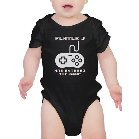 Player 3 Has Entered Bodysuit Infant -Smartprints Designs,  Newborn