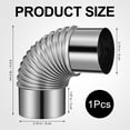 thumbnail image 2 of IFANLANDOR Passoire en Acier Inoxydable pour Cuisinière Usage Intensif Argent 1Ensemble, 2 of 8