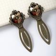 thumbnail image 3 of Bohemia Vintage Copper-Colored Lace Bookmarks: Stainless Steel Reading Accessories and Book Marks for Book Lovers - Set of 2, 3 of 5
