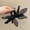 Black, variant on EKE Women’s Hair Clip Vintage Retro Back-Wear Elegant Hair Accessory with Fashion Texture