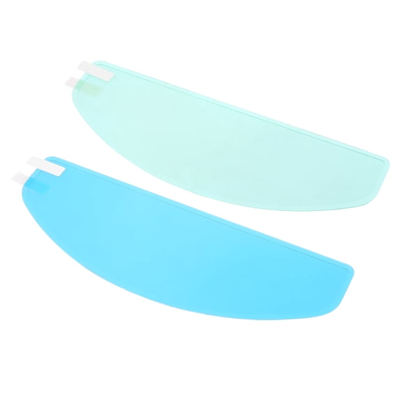 2pcs 9.65" x 3.46" Rain Proof Anti Fog Film for Motorcycle Helmet Universal Nano Coating Sticker Film Lens
