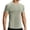 Army Green, variant on Men's Compression Shirt Mesh Short Sleeve Workout Gym Top Breathable Cool Dry Athletic Base Layer Undershirt T-Shirt for Sport Running Big and Tall Size M-3XL Khaki