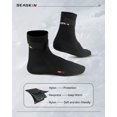 thumbnail image 3 of Calcetines de neopreno Seaskin, 3 mm, negros, pequeños, 3 of 5