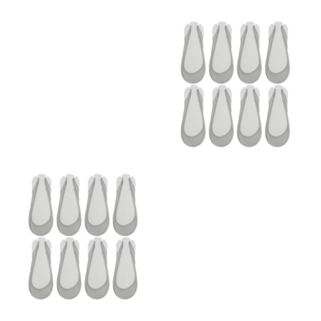kurtrusly 8pack/lot Cozy And Durable Foot Cushion For Comfort And Support Lightweight gray 2Set