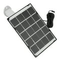 thumbnail image 2 of Portable 5V 6W Solar Panel Charger with Mini USB Port for Outdoor Travel, 2 of 8