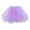 Purple, variant on Women's Skirts Soft Tutu Skirt Toddler Party Mesh Tutu Skirt Long formal Dress Womens Clothes Purple XS