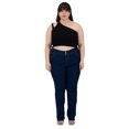 thumbnail image 3 of Pantalón Recto Britos Jeans Mujer Azul Curvy 501660, 3 of 5