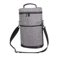 thumbnail image 2 of Bolsa térmica para almuerzo, bolsa térmica aislante, bolsa reutilizable y ligera para el almuerzo. gris, 2 of 9