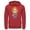 Red, variant on Men's Nintendo Legend of Zelda Link's Awakening Marin Avatar Pull Over Hoodie Red Small