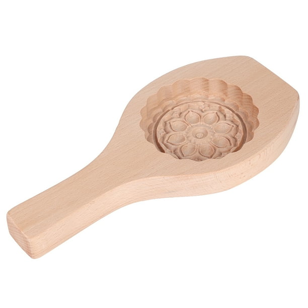 Molde de pastel hermoso patrón de flores DIY Molde de pastel de Verde Estado Molde para hornear pasteles para el hogar Molde de pastel de madera ANGGREK Otros