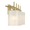 thumbnail image 2 of Meridian M80085MBK 4-Light Bathroom Vanity Light in Matte Black, 2 of 7