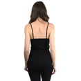 thumbnail image 2 of ToBeInStyle Women's Fitted Adjustable Spaghetti Strap Camisole, 2 of 3