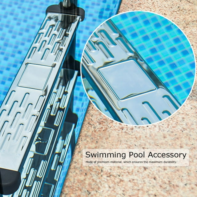 Stainless Steel Swimming Pool Ladder Step - Durable Pedal for Secure Ladder Access - 304 Stainless Steel - Ideal for Swimming Pools - Easy Installation