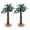 Green, variant on WEUVEB 2- Plastic Model Palm Trees for Home, Office, Desk, Shelf, and Party Decoration