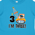 thumbnail image 4 of Inktastic 3rd Birthday Construction Truck Boys Boys Toddler T-Shirt, 4 of 5