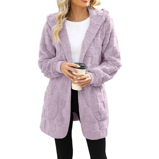 Cardigan Grande Taille pour Femmes, Automne Hiver, Ouvert à l'Avant, Tricoté, Veste Décontractée, Usage Quotidien, Chaud