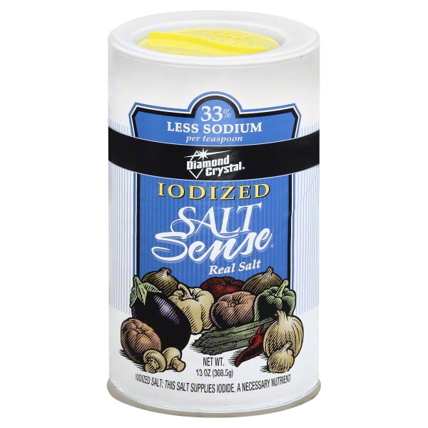 Diamond Crystal Iodized Salt, 13 oz