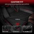 thumbnail image 2 of Alfombrillas LASFIT para BMW X6 G06 M M50i M60i 2020-2025 TPE, 2 of 8