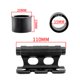thumbnail image 4 of MTB Road Bike Car Carry Bicicleta Soporte fijo Soporte de montaje (Frente negro), 4 of 7