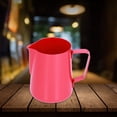 thumbnail image 4 of Frothing Pitcher, Comfortable Handle Frothing Cup  Inner Wall  For Office For Party For Home For Daily Red, 4 of 8