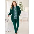 thumbnail image 2 of Woman Within Plus Size Shaker Button-Front Cardigan Sweater, 2 of 6