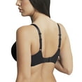 thumbnail image 2 of Cleo by Panache Faith Molded Plunge Underwire Bra (10666),32H,Noir, 2 of 5