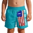 thumbnail image 2 of BOOMNY 250 Anniversary Usa Baby Boys Shorts Elastic Waist Beach Shorts for Kids Independence Day Patriotic Usa Flag Graphic Childrens Summer Dailywear, 2 of 5