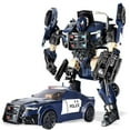 thumbnail image 3 of Kbb Cool Plastic Abs + Alloy Transformation Robot Car Toys Anime, 3 of 5
