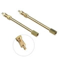 thumbnail image 6 of 2Pcs 100Mm Tyre Valve Extension Rod Wheel Adapter Silver Tone for Car Motorcycle, 6 of 9
