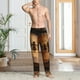 thumbnail image 2 of Fotbe Vintage Family History Book Pantalones de Pijama para Hombre, Pantalones de Dormir, Pantalones de Casa con Cintura Ajustable y Bolsillos-X-Large, 2 of 6