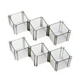 thumbnail image 5 of DRAFIDEEP 6-Piece Grey Desk Organizer Set with Multiple Compartments, Practical Storage Box for Office and Home Use, 5 of 8