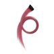 thumbnail image 2 of 21.7in Colored Hair Extensions Straight Highlights Clip Hair Extensions for Cosplay Party Pink, 2 of 4
