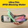 Slim Mint UltraThin Wallet with RFIDBlocking for Secure Credit Card