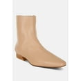 thumbnail image 2 of Obita Flared Heel Genuine Leather Boots, 2 of 10