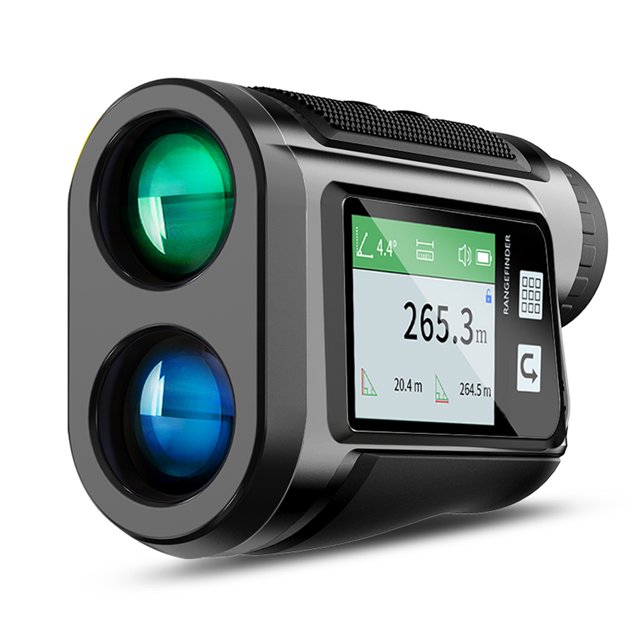 Telémetro De Golf Telémetro de golf de 600 m con pantalla LCD lateral Bloqueo de asta de bandera Vibración (Blanco) Tmvgtek Para Estrenar