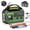 Army Green, variant on 40000mAh Hand-Crank Emergency Weather Radio, AM/FM/NOAA Radio, Portable Survival Gear with Phone Charger, Compass, SOS Alarm, Flashlight & Reading Light