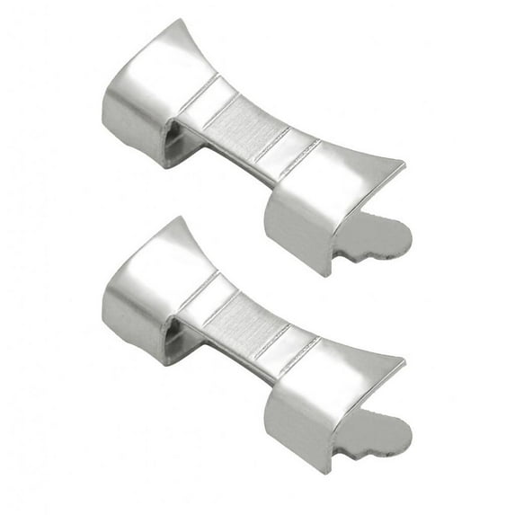 2 Pieces Premium Stainless Strap Curved End Repair 19mm/20mm/21mm/22mm/23mm/24mm - 20mm